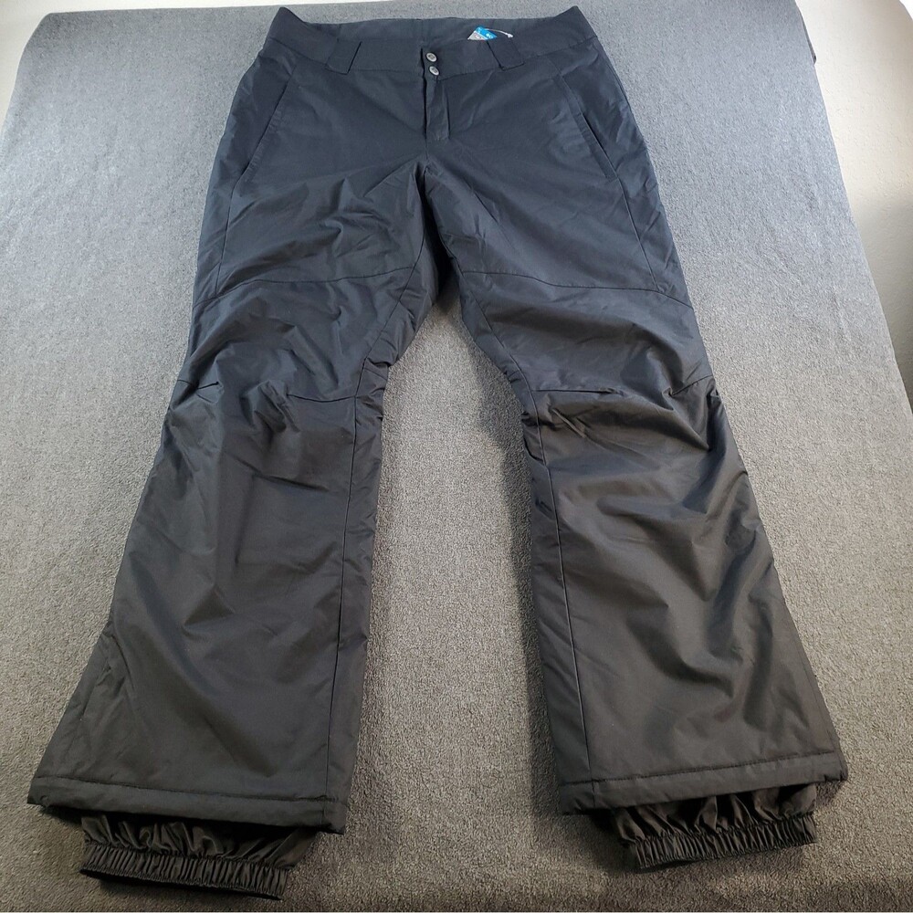 Columbia Omni-Tech Heat Interior Lined  Chestnut Mountain Pants Women L Black